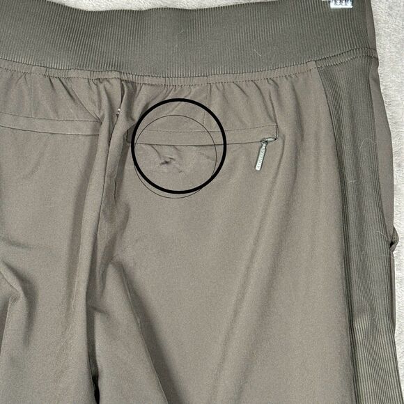 Athleta Pants Women 2 Gray Elation Pant Workout Gym Athleisure‎ Neutral - Picture 6 of 10